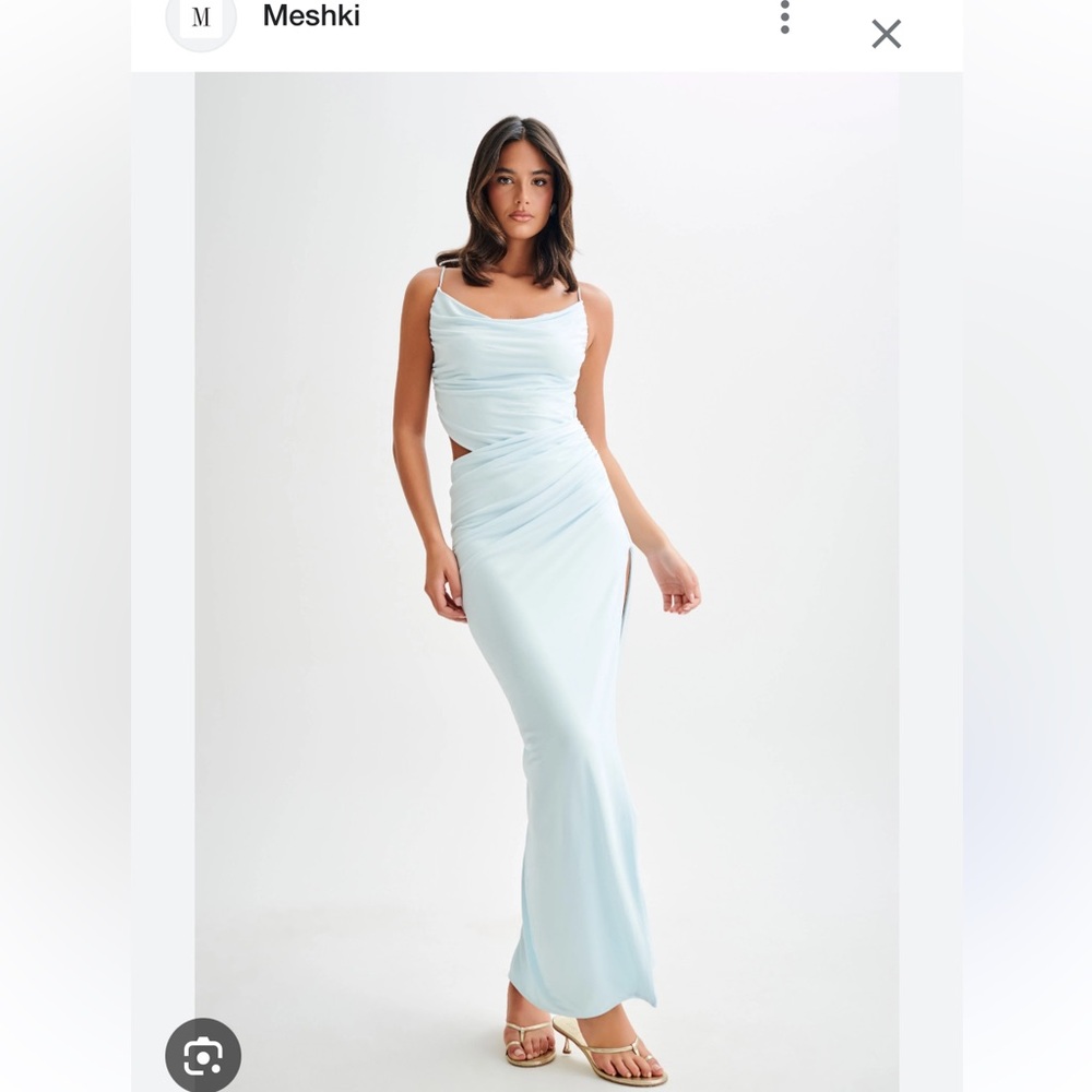 Meshki light blue dress
